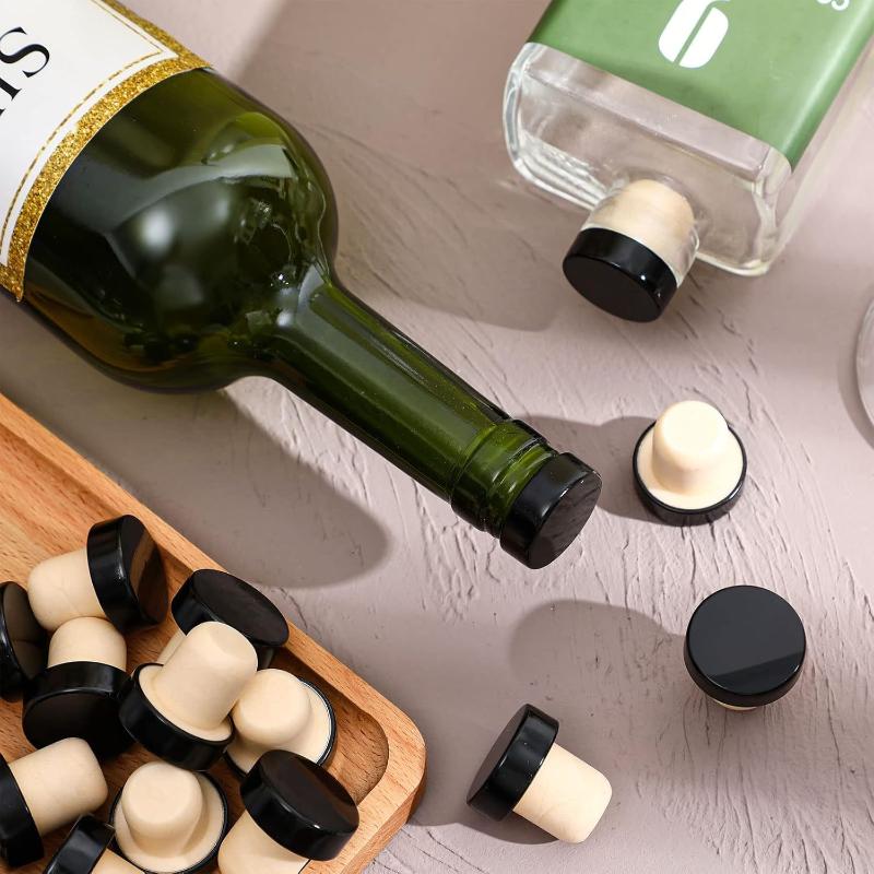 Wine Beer Tasting - 10 قطع من سدادات زجاجات النبيذ