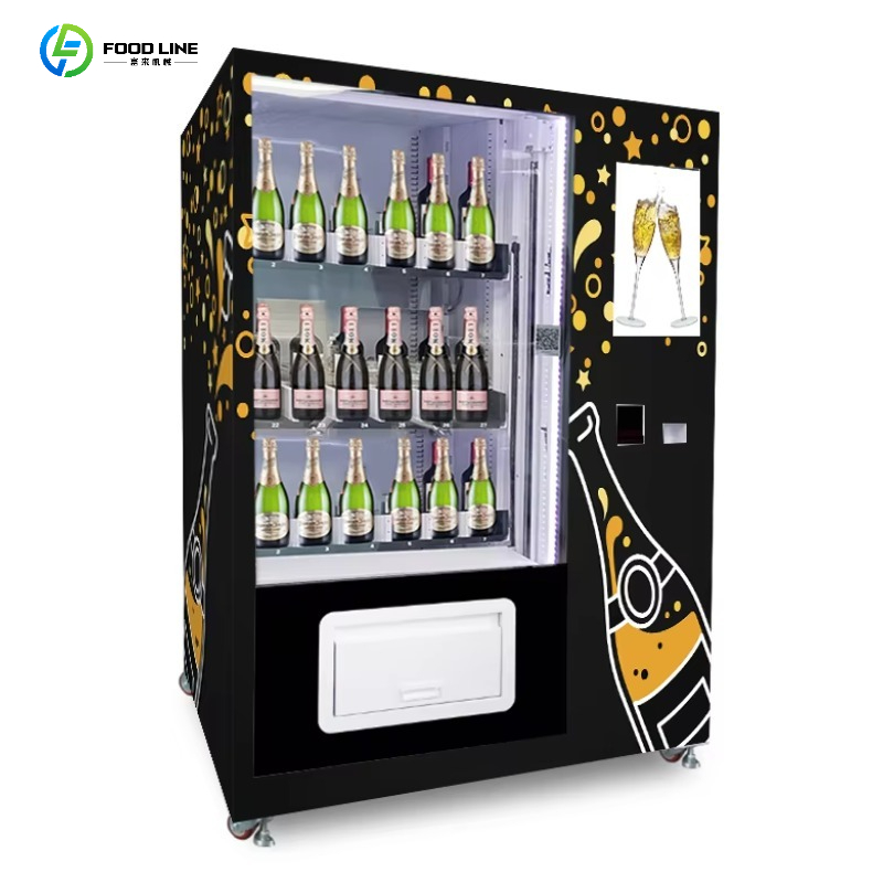 Wine To Beer - ماكينة بيع ذكية للبيرة والشمبانيا والنبيذ