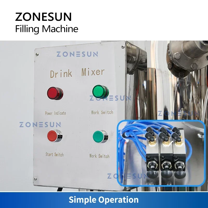 ZONESUN المشروبات الغازية آلة  - مراجعة Wine To Beer وسعره
