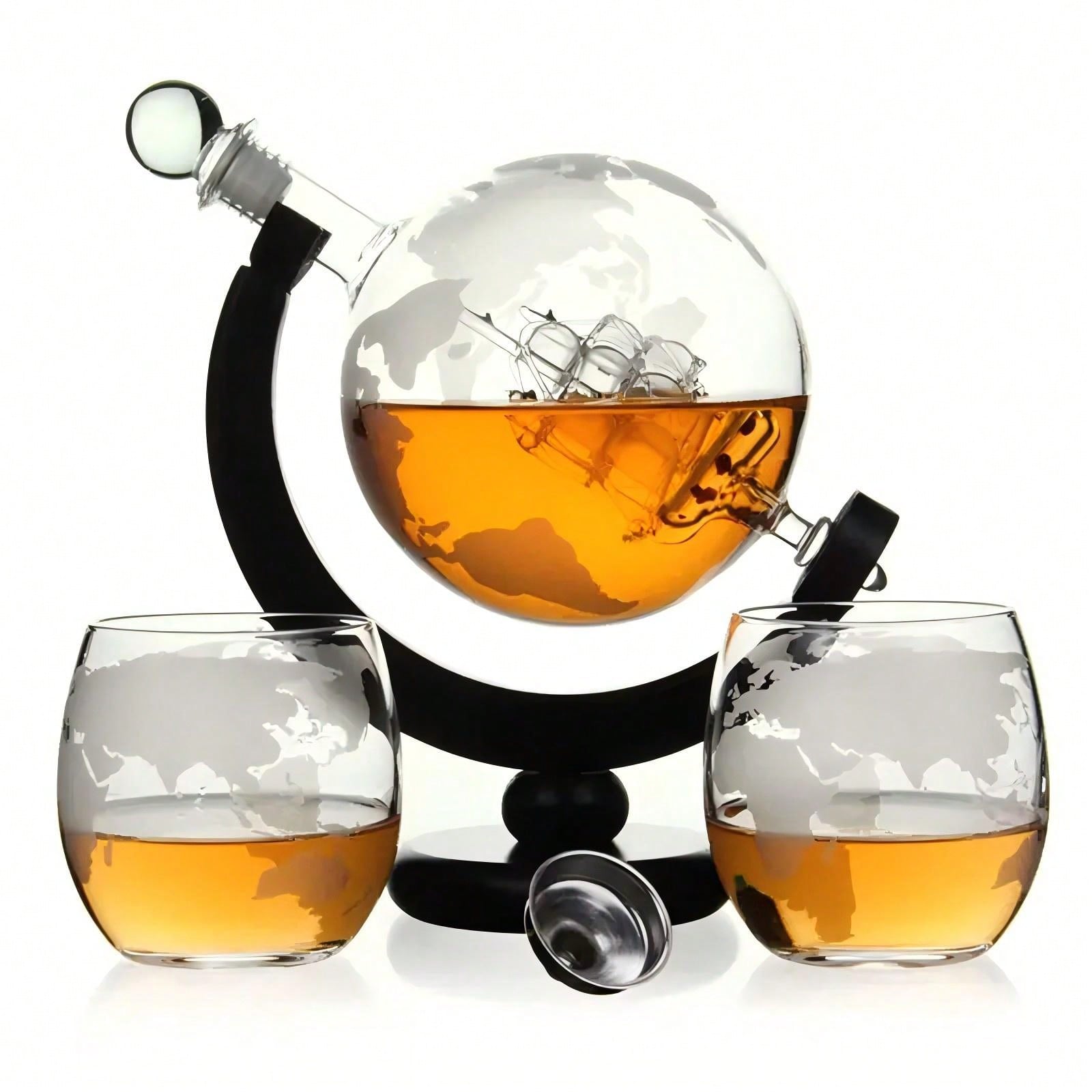 مجموعة دورق ويسكي كروي الشكل م - مراجعة Decanter Aerator Set وسعره