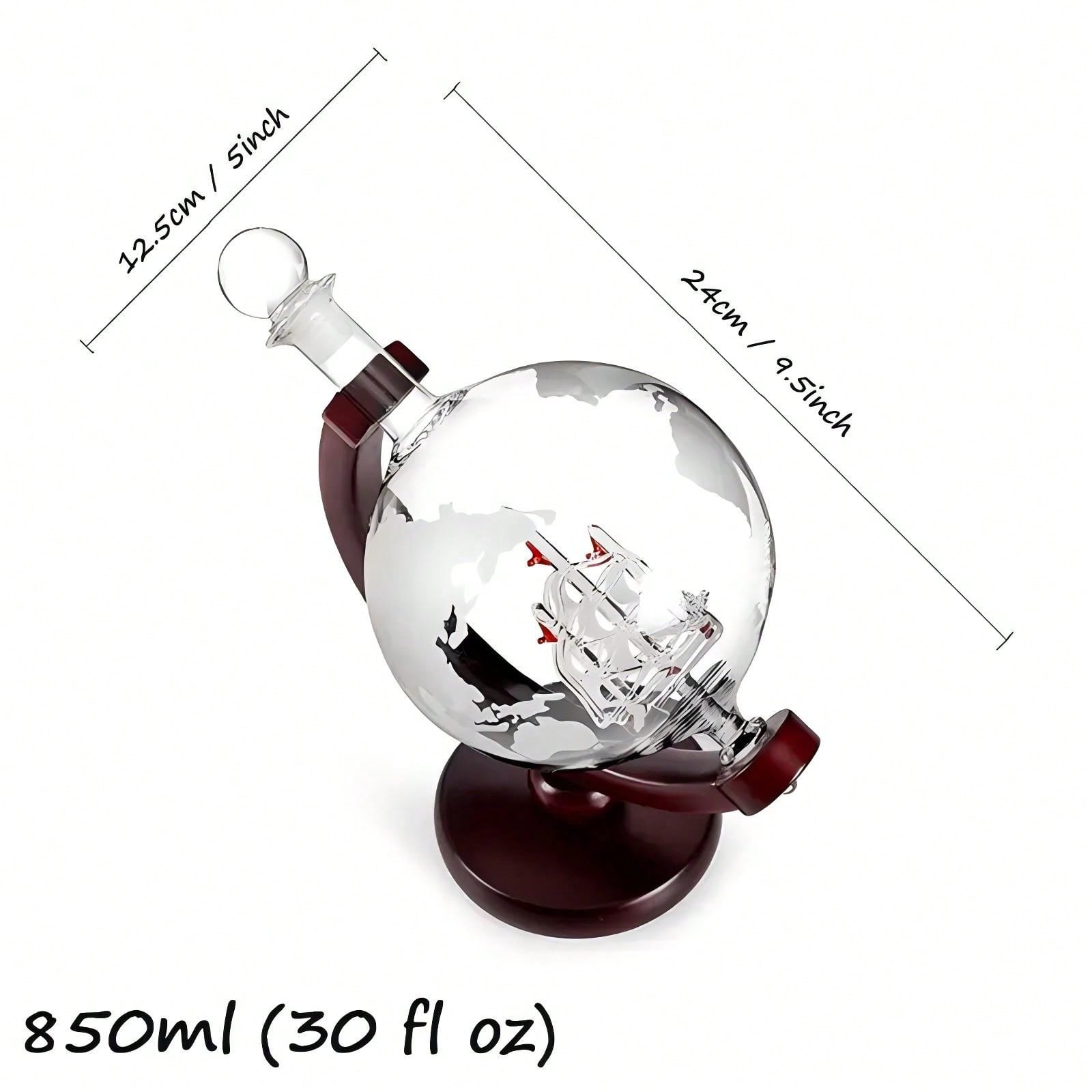 مجموعة دورق ويسكي كروي الشكل م - مراجعة Decanter Aerator Set وسعره