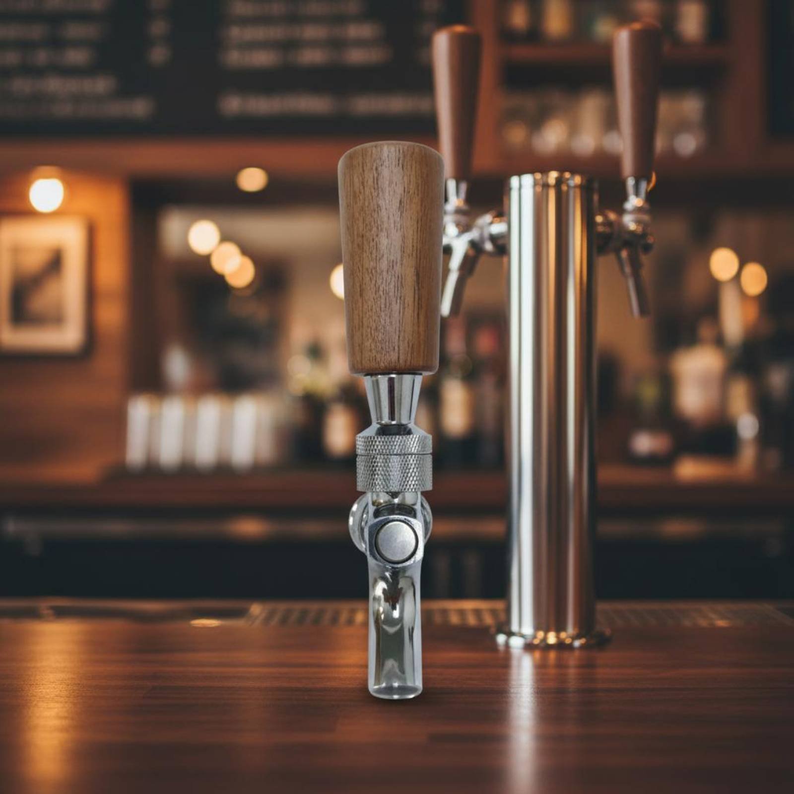 مقبض خشبي قصير لصنبور البيرة،  - مراجعة Wine To Beer وسعره