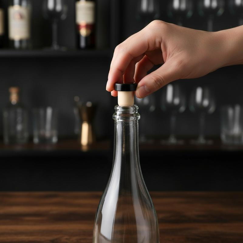 10 قطع سدادات زجاجات النبيذ عل - مراجعة Wine Beer Tasting وسعره